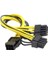 Plus PX-4302 6 Pin To 2x8 Pin Psu Ekran Kartı Güç Çevirici Kablo 3
