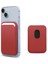 Kılıf Apple iPhone 15 Plus Için Leather Wallet Magsafe Kırmızı [iphone 15 Plus ile Uyumlu Kılıf - Kırmızı] 1