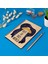 Of This World Tasarımlı Ahşap Kapaklı Defter 1