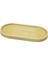 Oval Açık Renk=sade Ahşap Yağdanlık Altlık 25X12.5CM 1
