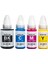 Canon Pixma G2411/CANON Pixma G2415 Yazıcı Uyumlu 4 Renk Muadil Mürekkep Seti 70 ml Renkliler / 135 ml Siyah 1