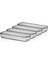 Ahmet Mina Organizer Plastik Raf, Şeffaf Füme Kapaklı 4 x 750 Ml, Füme 1