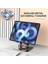 Tablet Standı 360 Derece Dönebilen Tablet Stand Katlanabilir Metal Tablet Tutucu Standı Tablet ve Telefon Tutucu Stant Tablet Tutucu Metal (Metalik Gri) 3
