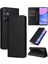Samsung Galaxy A16 Saf Renk Rfıd Engelleme Darbeye Dayanıklı Kart Flip Case (Yurt Dışından) 5