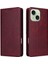 IPhone 15 ile Uyumlu Artı Flip Case Pu Deri Kart Yuvası Darbeye (Yurt Dışından) 3