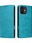 IPhone 12 Flip Case Kart Yuvası ile Uyumlu Pu Deri Saf Renk Rfıd (Yurt Dışından) 1