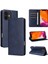 IPhone 12 Pro Flip Case Kart Yuvası ile Uyumlu Darbeye Dayanıklı Saf Renk Pu (Yurt Dışından) 5