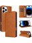 IPhone 14 Pro Flip Case Darbeye Dayanıklı Rfıd Engelleme Kart Yuvası ile Uyumlu (Yurt Dışından) 1