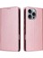 IPhone 16 Pro Max Flip Case Pu Deri Kart Yuvası ile Uyumlu Rfıd Saf (Yurt Dışından) 2