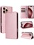 IPhone 16 Pro Flip Case Darbeye Dayanıklı Rfıd Engelleme Saf Kart ile Uyumlu (Yurt Dışından) 1