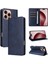 IPhone 16 Pro Flip Case Darbeye Dayanıklı Rfıd Engelleme Saf Kart ile Uyumlu (Yurt Dışından) 5