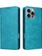 IPhone 16 Pro Max Flip Case Pu Deri Kart Yuvası ile Uyumlu Rfıd Saf (Yurt Dışından) 1