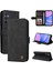 Samsung Galaxy A16 Uzun Kayış Darbeye Dayanıklı Cüzdan Kısa Kayış Flip Case (Yurt Dışından) 3