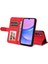 Samsung Galaxy A16 Uzun Kayış Darbeye Dayanıklı Cüzdan Kısa Kayış Flip Case (Yurt Dışından) 5