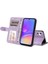 Samsung Galaxy A06 Cüzdan Kısa Kayış Kart Yuvası Sahipleri Flip Case Uzun (Yurt Dışından) 4