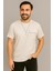 Erkek Tshirt Kolyeli-Cepli Gofre Likralı Kumaş (Dar Kalıp) 1