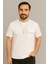 Erkek Tshirt Kolyeli-Cepli Gofre Likralı Kumaş (Dar Kalıp) 1