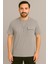 Erkek Tshirt Kolyeli-Cepli Gofre Likralı Kumaş (Dar Kalıp) 1