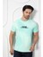 Wave Mint Erkek Oversize Baskılı T-Shirt – Serin Rüzgarın Tarz Hali 1