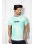 Wave Mint Erkek Oversize Baskılı T-Shirt – Serin Rüzgarın Tarz Hali 4