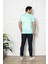 Wave Mint Erkek Oversize Baskılı T-Shirt – Serin Rüzgarın Tarz Hali 5
