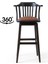 Arven Döner Ahşap Bar Sandalyesi 1