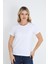 Nefes Alabilen %100 Pamuk Bisiklet Yaka Regular Fit Normal Kesim Baskısız Basic Tişört 4