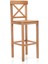 Alaçatı Ahşap Bar Sandalyesi 3