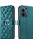 Honor 400 5g Flip Kılıf Manyetik Halka Deri Flip Ince Cüzdan Kılıfı Kart Tutucu ve Uzun Askılı (Yurt Dışından) 5