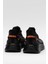 Erkek Triko Sneaker Rahat Hava Alabilen Kokusuz Spor Ayakkabı Siyah 4