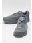 Erkek Triko Sneaker Rahat Hava Alabilen Kokusuz Spor Ayakkabı Gri 5