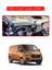 Ford Transit Custom 2020+TORPİDO Koruma Halısı Kırmızı Kenar 1