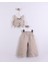 Kız Çocuk Müslin Crop Pantolon Takım SER-0876 1