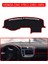 Honda Cıvıc Vtec2 2003-2005TORPİDO Koruma Halısı Kırmızı Kenar 1