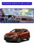 Hyundai Santa Fe 2012-2017TORPİDO Koruma Halısı Mavi Kenar 1