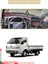 Kia Bongo 2004-2019TORPİDO Koruma Halısı Bej Kenar 1