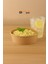 Kraft Karton Salata Kasesi 1100CC Yuvarlak Makarna Yemek Tatlı Meyve Saklama Kabı - 25 Adet 2
