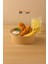 Kraft Karton Salata Kasesi 1100CC Yuvarlak Makarna Yemek Tatlı Meyve Saklama Kabı - 25 Adet 3