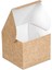 Kraft Karton Turta Kutusu 12X12X10 cm - 50 Adet 1