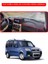Fıat Doblo 2008-2013 Modellerine Uygun Airbagtorpido Koruma Halısı Kırmızı Kenar 1
