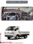 Kia Bongo 2004-2019TORPİDO Koruma Halısı Gri Kenar 1