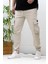 Erkek Gabardin Kumaş Kargo Pantolon 1
