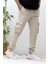 Erkek Gabardin Kumaş Kargo Pantolon 5