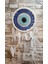 Düş Kapanı Makrome Dreamcatcher Nazar Boncuk Kuş Tüyü Rüya Kapanı Duvar Süsü Elişi 1