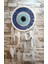 Düş Kapanı Makrome Dreamcatcher Nazar Boncuk Kuş Tüyü Rüya Kapanı Duvar Süsü Elişi 4