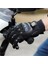 Motosiklet Eldiveni Avuç Içi Korumalı Dokunmatik Uzun Siyah Motor Eldiven Kemik Motorcu Eldiveni 5