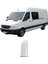 Mercedes Sprinter W906 Uyumlu 2006-2018 Krom Depo Kapağı Paslanmaz Çelik 2