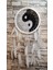 Düş Kapanı Makrome Dreamcatcher Yin Yang Kuş Tüyü Rüya Kapanı Duvar Süsü Elişi 1