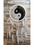 Düş Kapanı Makrome Dreamcatcher Yin Yang Kuş Tüyü Rüya Kapanı Duvar Süsü Elişi 5