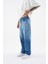 Erkek Ethnical Patterned Jean Blue 2